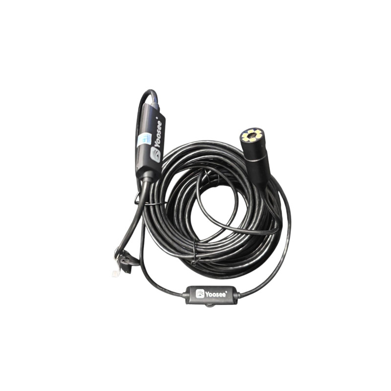 15mm 15m Geniş Açılı Ultra HD Yılan Kamera – Güçlü Işık, Type-C, Android Uyumlu