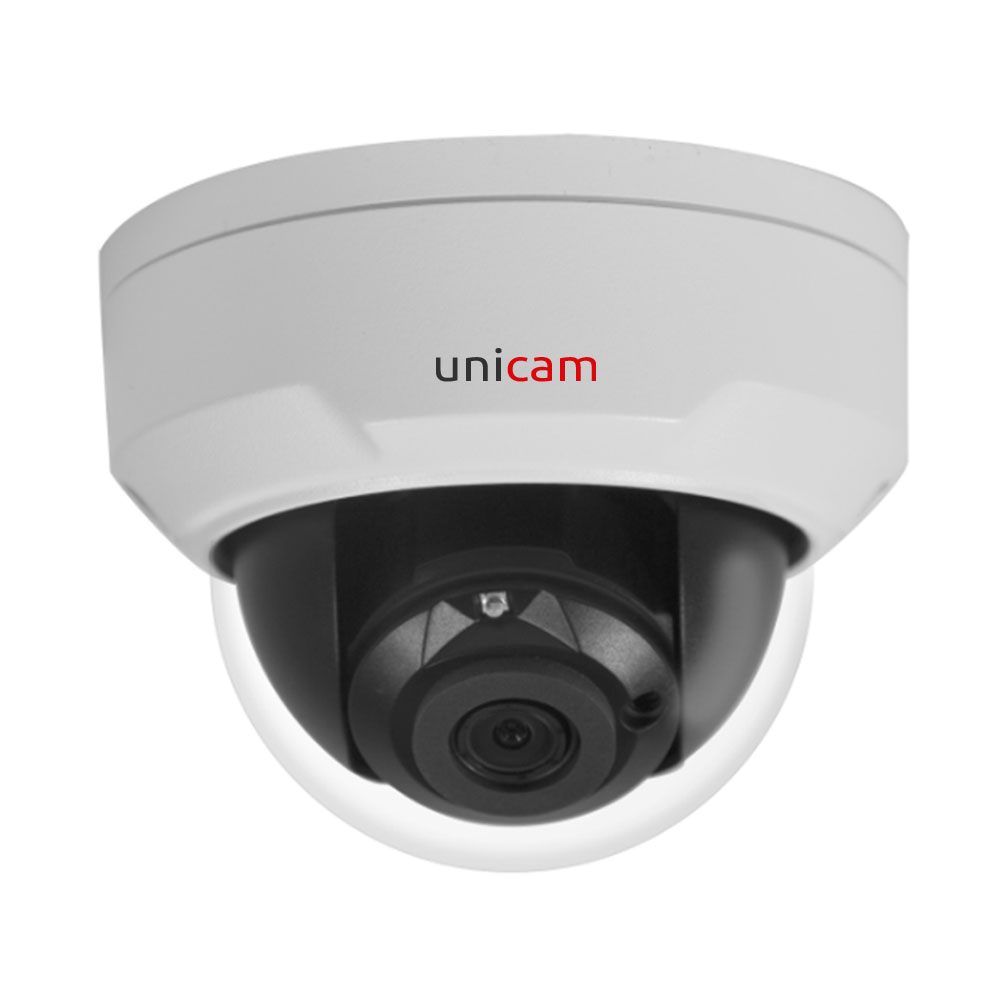 UNC-IPD2SA3-D 2MP Ses, SD Kart IR Sabit IP Dome Kamera